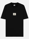 30/1 Jersey Logo Short Sleeve T-Shirt Black - CP COMPANY - BALAAN 2