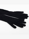 Women's knit luxury black gloves A2093005880006278 - MONCLER - BALAAN 5