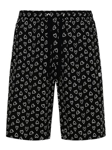 Heart Print Bermuda Shorts 13024564 - DOLCE&GABBANA - BALAAN 1