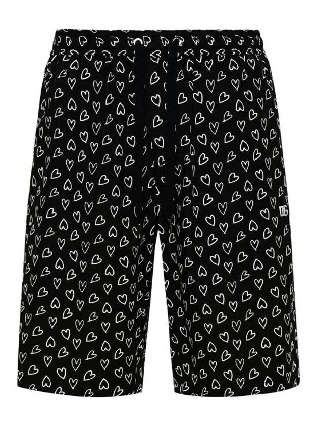 Heart Print Bermuda Shorts 13024564 - DOLCE&GABBANA - BALAAN 1