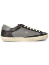 Superstar Low Top Sneakers Black Grey - GOLDEN GOOSE - BALAAN 5