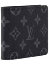 Slender Monogram Eclipse Half Wallet Black - LOUIS VUITTON - BALAAN 3