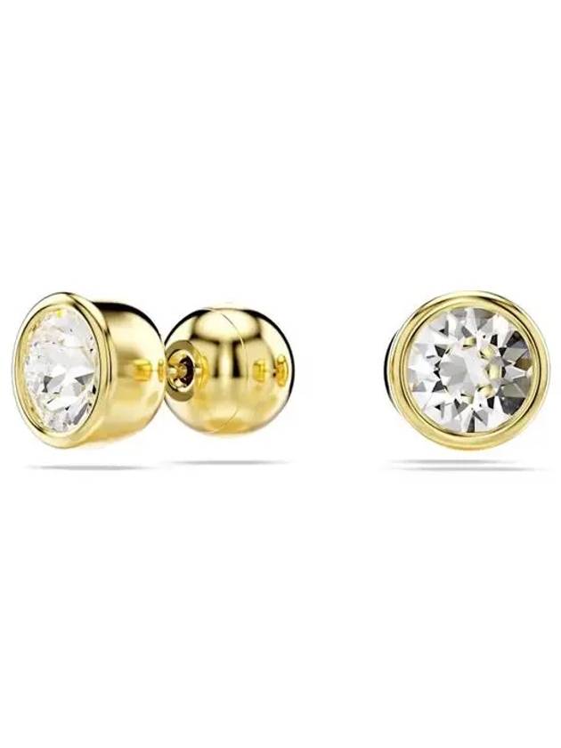 Imber Crystal Stud Earrings Gold - SWAROVSKI - BALAAN 3