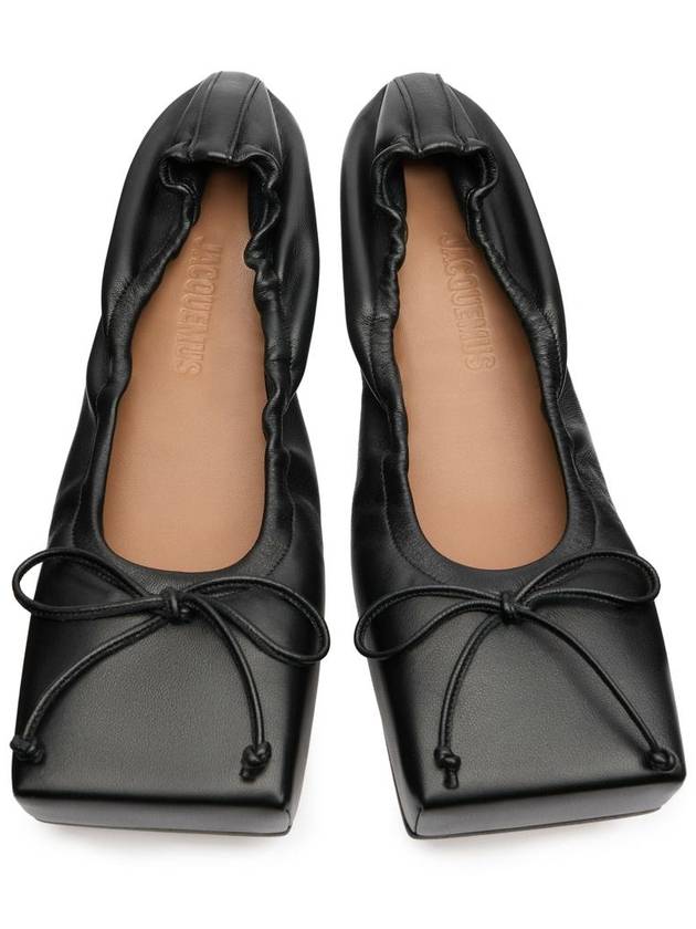 square ballet flats black - JACQUEMUS - BALAAN 4