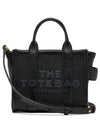 Women's Micro Leather Tote Bag Black - MARC JACOBS - BALAAN.