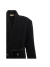 Collarless belt coat FG24FW30624BRHBLACK - FEAR OF GOD - BALAAN 3