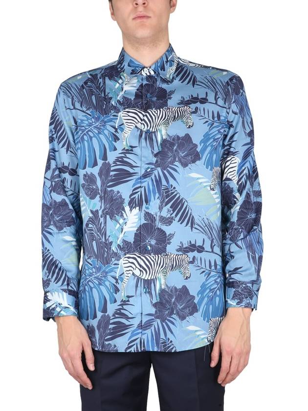 long sleeve shirt 1K870 47340200 BLUE - ETRO - BALAAN 2