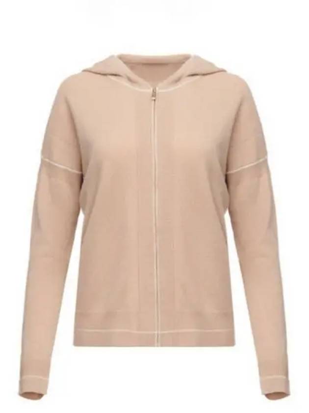 Women s Pluto Hooded Jacket Beige 63460529 - MAX MARA - BALAAN 1