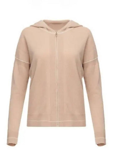 Women s Pluto Hooded Jacket Beige 63460529 - MAX MARA - BALAAN 1