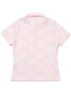 20 Symbol Logo Pattern Yoko Wieri Women’s T-shirt PINK - 20THHOLE - BALAAN 2