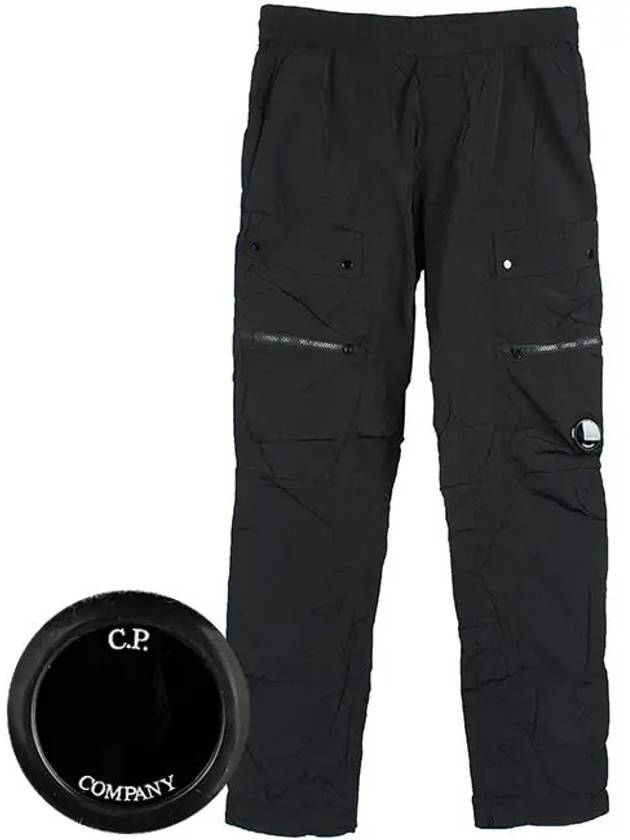 16CMPA004A 999 Lens Wappen Banding Cargo Pants - CP COMPANY - BALAAN 1