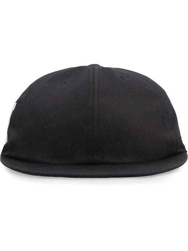 Logo Print Ball Cap Black - GUCCI - BALAAN 3