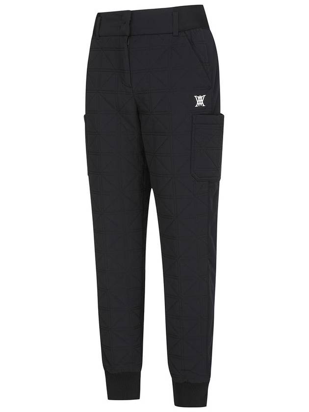 Official W THINSULATE QUILTING PONIT JOGGER L PT BK - ANEWGOLF - BALAAN 3