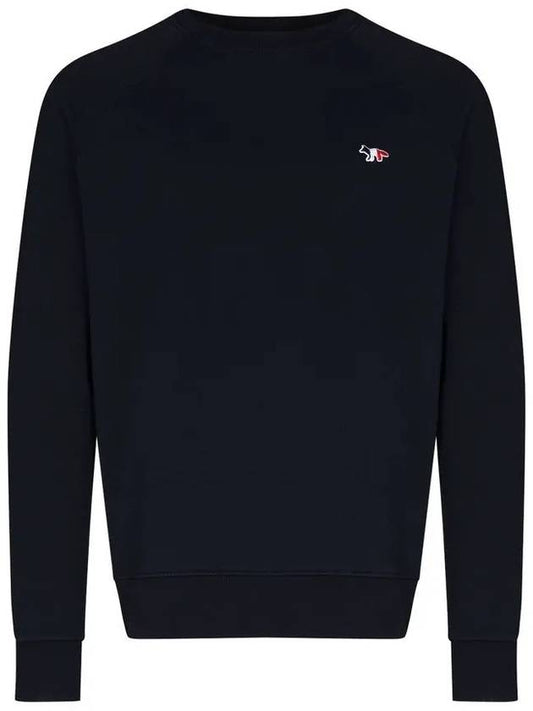 Tricolor Fox Sweatshirt Navy FM00322KM0001 NA - MAISON KITSUNE - BALAAN 1