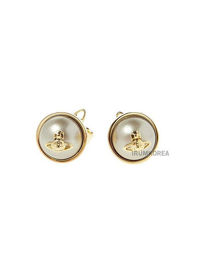 Olga Pearl Small Earrings Gold - VIVIENNE WESTWOOD - BALAAN 2