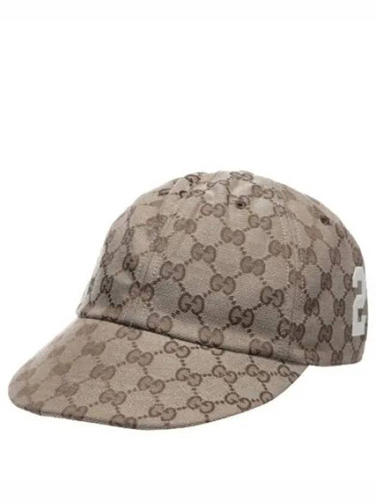 cotton canvas baseball cap men - GUCCI - BALAAN 1