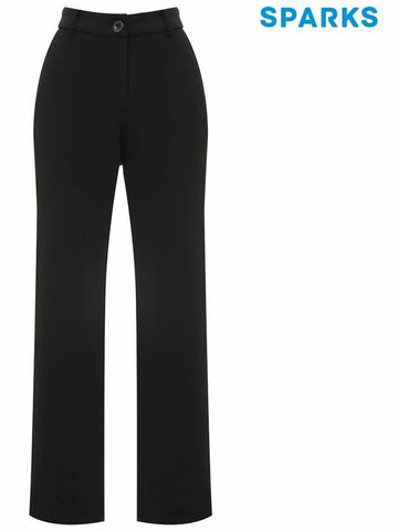 Women s basic straight fit brushed long pants SM4LPA031 - SPARKS - BALAAN 1