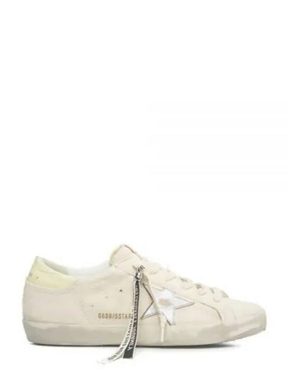 Superstar Canvas Low Top Sneakers Silver White - GOLDEN GOOSE - BALAAN 2