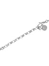 Women's Blind For Love Necklace YBB455542001 Silver - GUCCI - BALAAN 10