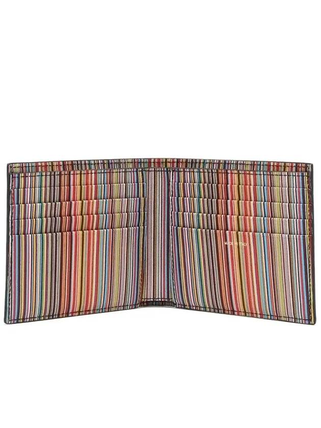 Signature stripe half wallet MIA 4832 BMULTI 79 - PAUL SMITH - BALAAN 4