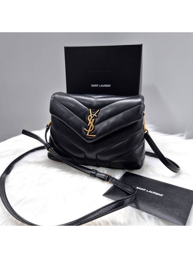 Lulu toy bag cross black - SAINT LAURENT - BALAAN 2