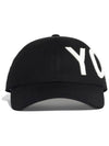 Big Logo Ball Cap Black - Y-3 - BALAAN 4