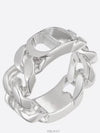 CD Icon Chain Link Ring Silver - DIOR - BALAAN 4