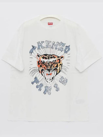 Drawn Varsity Oversized Short Sleeve Men s T Shirt 5TS274 4SG 02 - KENZO - BALAAN 2