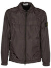 Garment Dyed Crinkle Reps R-NY Jacket Brown - STONE ISLAND - BALAAN 2