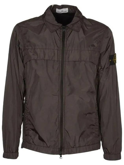 Garment Dyed Crinkle Reps R-NY Jacket Brown - STONE ISLAND - BALAAN 2