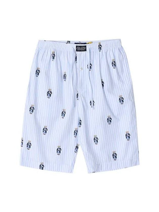 714899636013 Bear Stripe Pajama Shorts Men's Underwear - POLO RALPH LAUREN - BALAAN 2