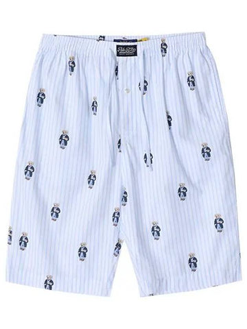 714899636013 Bear Stripe Pajama Shorts Men's Underwear - POLO RALPH LAUREN - BALAAN 1
