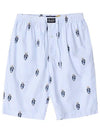 Bear Stripe Pajama Shorts Blue - POLO RALPH LAUREN - BALAAN 3