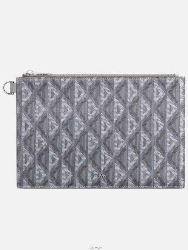 Lux You Gray CD Diamond A5 Pouch 2ESCA490DCO - DIOR - BALAAN 8