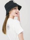 Golf Pearl Circle Logo Decorated Black Bucket Hat DO9232AH76 - DOYOUKNOWMC GOLF WEAR - BALAAN 2