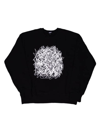 Unisex Confuse Sweatshirt Black - RESPECT - BALAAN 2