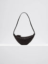 Croissant Small Nappa Leather Cross Bag Dark Chocolate - LEMAIRE - BALAAN 2