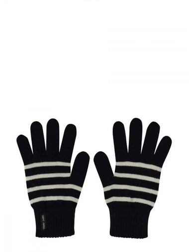 Striped Gloves Navy - SAINT JAMES - BALAAN 1