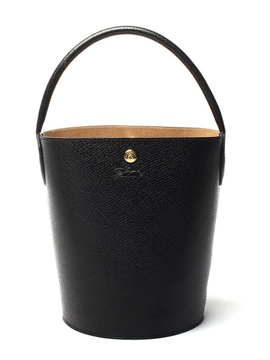 Epure Leather Bucket Bag Black - LONGCHAMP - BALAAN 2