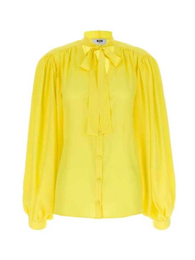 Shirt 3641MDE2424710606 Yellow - MSGM - BALAAN 1