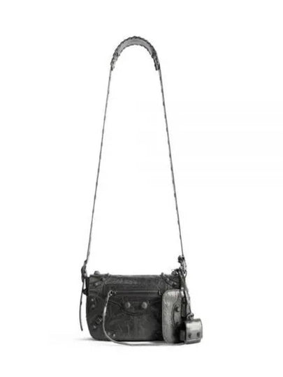 Le Cagole XS Flap Cross Bag Steel Grey - BALENCIAGA - BALAAN 2