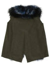 Mr and Mrs Spur Fox Fur Vest Vest 152M FW WC035 - MANZONI 24 - BALAAN 5