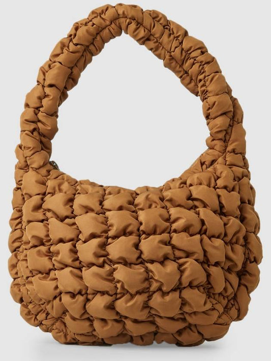Quilted Mini Shoulder Bag Brown - COS - BALAAN 2
