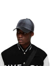 Leather trim baseball cap BPZ022P0LJ 002 - GIVENCHY - BALAAN 5