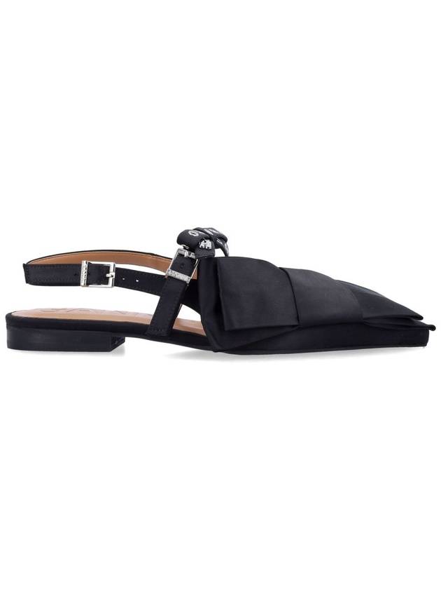 Big Bow slingback ballerinas - GANNI - BALAAN 1