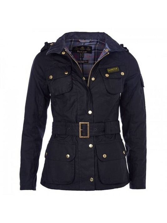 International Original Wax Jacket Black - BARBOUR - BALAAN 1