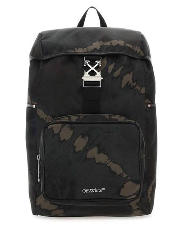 Arrow Tie Dye Backpack Black - OFF WHITE - BALAAN 1