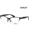 Glasses frame OX3243 0155 black cat eye semirimless - OAKLEY - BALAAN 1