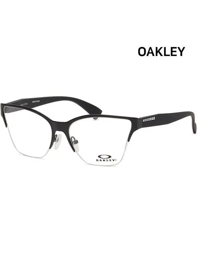 Glasses frame OX3243 0155 black cat eye semirimless - OAKLEY - BALAAN 4