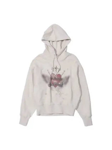 Hedonism Tencel Hoodie Dirty White - SCULPTOR - BALAAN 1